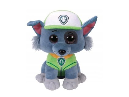 Plyšová figurka Tlapková patrola Rocky 15 cm vícebarevná