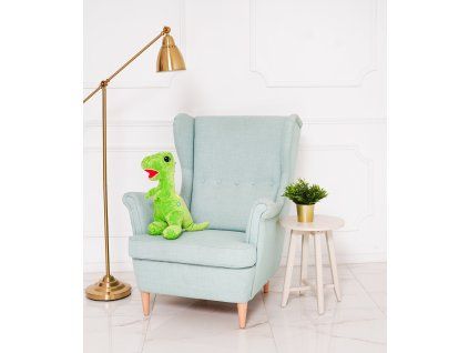 Plyšový dinosaurus EDI 60 cm zelený