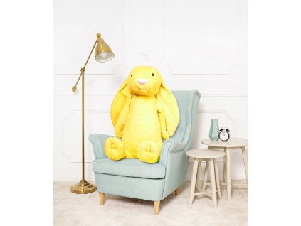 Plyšový králík Figo 120 cm žlutý