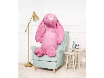 Plyšový králík Figo 160 cm růžový