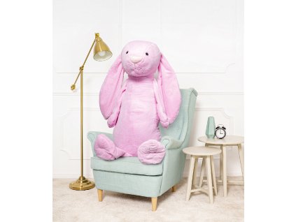 Plyšový králík Figo 160 cm tmavě růžový