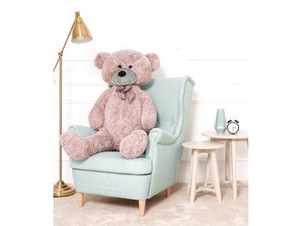Plyšový medvěd Classico 140 cm šedý