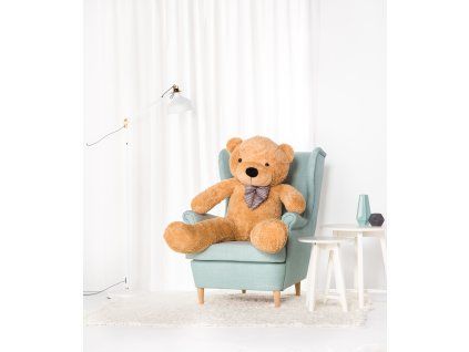 Plyšový medvěd Classico 140 cm světle béžový