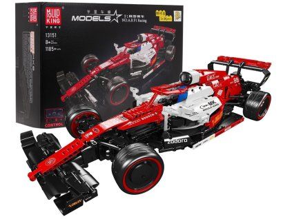 Stavebnice Bolid Formule 1 1185 dílků Červená
