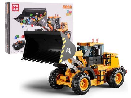 Stavební kostky Buldozer 653 dílků