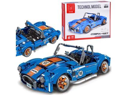 Technická stavebnice Cobra-427 Sportovní auto 1816 dílků