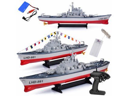 RC bitevní loď LHD-881 Měřítko 1:390