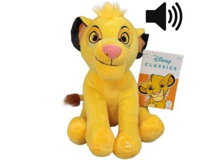 maskotka simba z dzwiekiem disney krol lew 20 cm b iext133867590