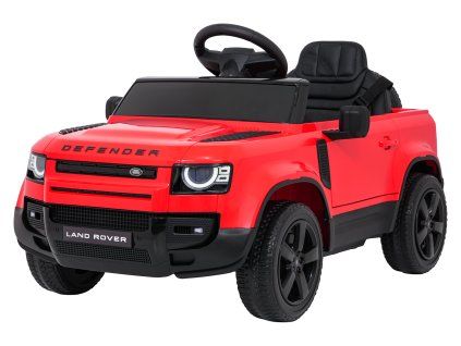 Elektrické autíčko Land Rover Defender Červené