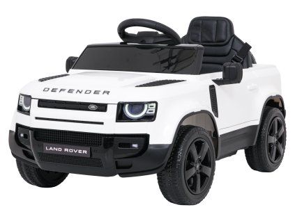 Elektrické autíčko Land Rover Defender Bílé