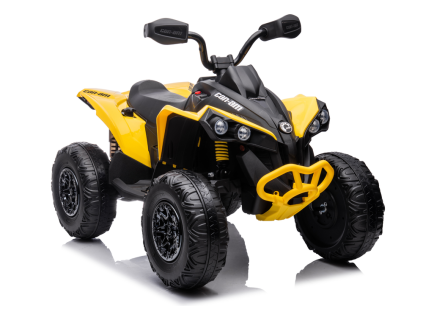 Elektrická čtyřkolka Maverick 4x4 12 V 10 Ah Žlutá
