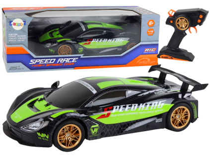 RC auto Velké sportovní dálkově ovládané 1:10 Zeleno-černé