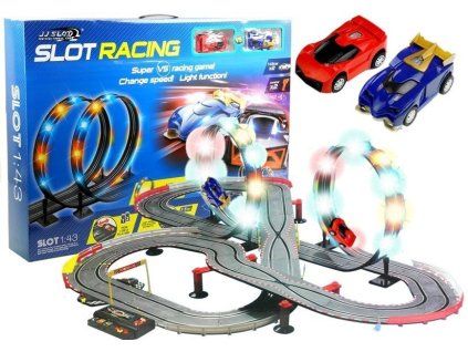 Závodní autodráha 2 autíčka 1:43