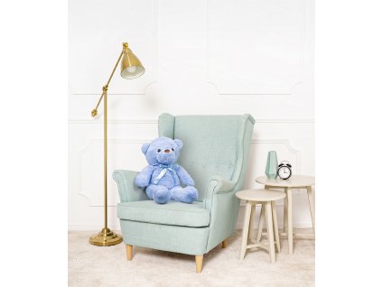 Modrý plyšový medvěd Dulce 70 cm