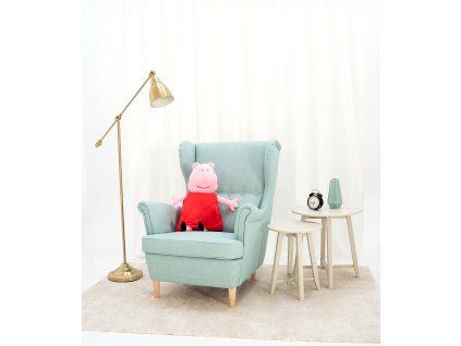 Plyšová hračka Prasátko Peppa 80 cm růžová