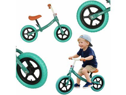 Rowerek biegowy Trike Fix Balance rower ultra lekki turkusowy 183775