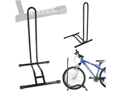 Stojak rowerowy RALLEX na rower pojedynczy metalowy czarny 182918