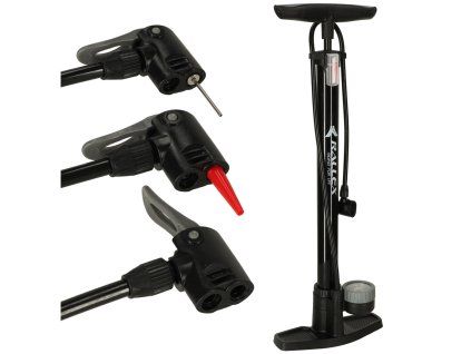 Cyklistická pumpa RALLEX podlahová 11 bar
