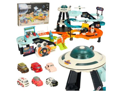 Autodráha Kosmická víceúrovňová volant