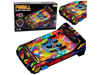 Elektronický stolní pinball s počítadlem bodů LED