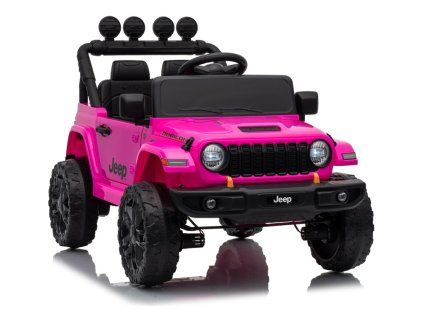 Elektrické autíčko Jeep Rubicon 24 V Růžové