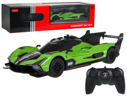 RC autíčko Lamborghini SC63 1:24 Zelené