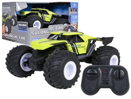 Zelené RC auto HUNTER crawler 1:16