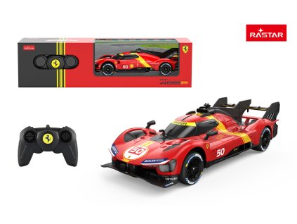 Červené RC auto Ferrari 499P 1:24 RASTAR