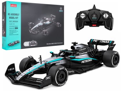 RC auto stavebnice Mercedes-AMG F1 W16 E Performance 1:16 černé RASTAR