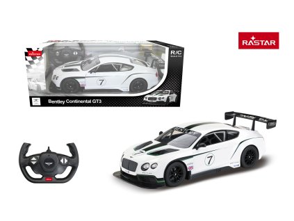 RC auto Bentley Continental GT3 1:14 RASTAR Bílé
