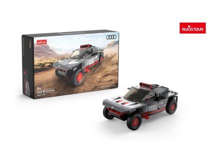 Stavebnice Audi RS Q e-tron 1:30 RASTAR šedá