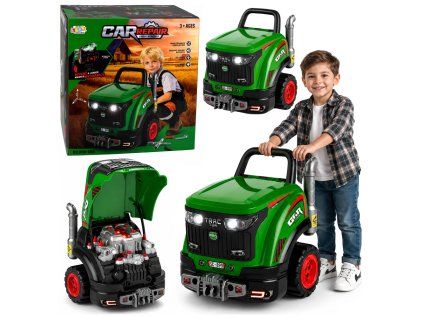 Traktor Rozebíratelný Malý kutil Světla Vodní pára
