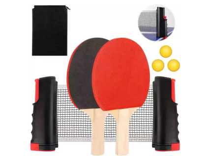 Sada na stolní tenis pálky 3 míčky