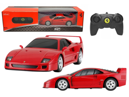 RC auto Ferrari F40 1:24 Červené