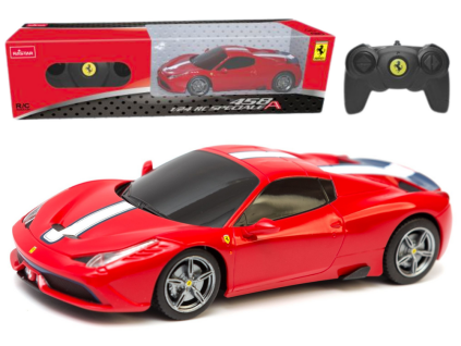 RC auto Ferrari 458 Speciale Dálkově ovládané 1:24 Červené