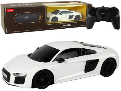 RC auto Audi R8 Rastar 1:24 Bílé