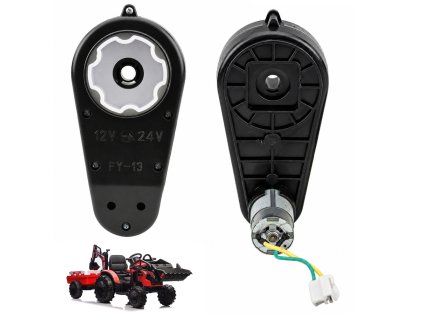Motor s převodovkou 24 V 12000 ot/min pro elektrické vozítko