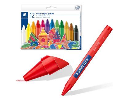 Voskové pastelky Staedtler Jumbo 12