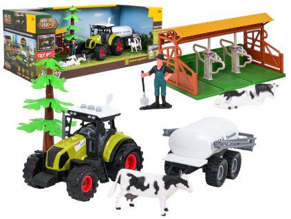 Farmářská sada s traktorem