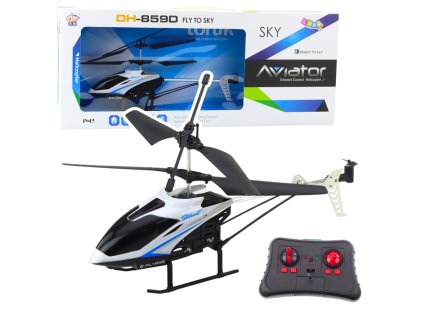 RC vrtulník Aviator DH-859D LED 360°