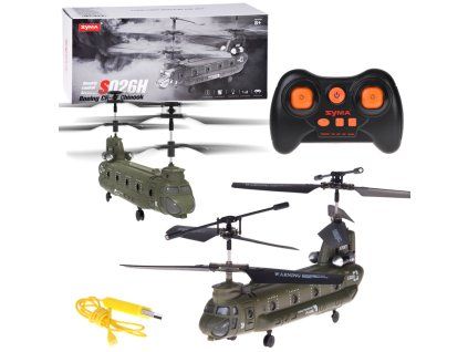 RC vrtulník Syma S026H Chinook stabilizace GYRO