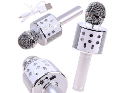 Mikrofon bezdrátový karaoke s reproduktorem Bluetooth