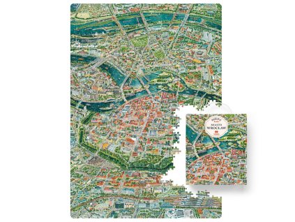Puzzle CzuCzu Puzzlove Město Vratislav 1000 dílků