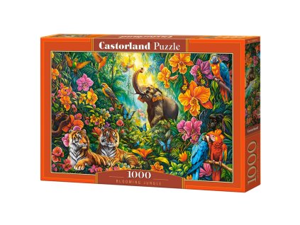 Puzzle Kvetoucí džungle 1000 dílků