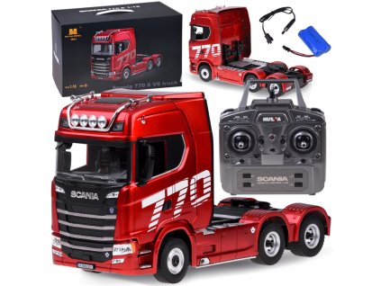 Licencovaný RC náklaďák Scania 770 S V8 + Ovladač