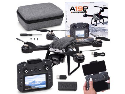 Dron RC A19P s HD kamerou a vyhýbáním překážek