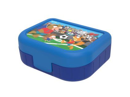 Svačinový box Memory Kids ROTHO 1 l modrý