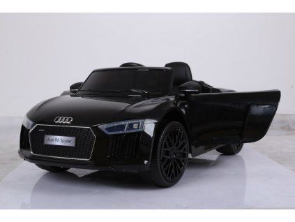 Dětské elektrické autíčko Audi R8 Spyder 2,4Ghz černé