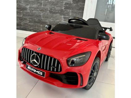 Dětské elektrické autíčko Mercedes AMG GTR červené speciálka