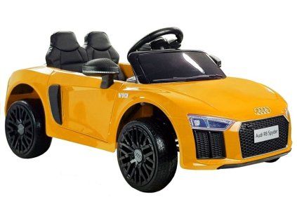 Elektrické autíčko Audi R8 Spyder S žluté